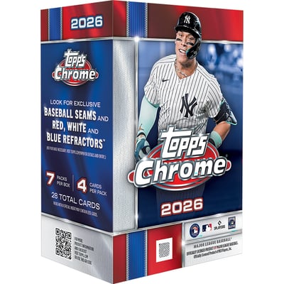 2026 Topps Chrome Baseball Factory Sealed Value Box