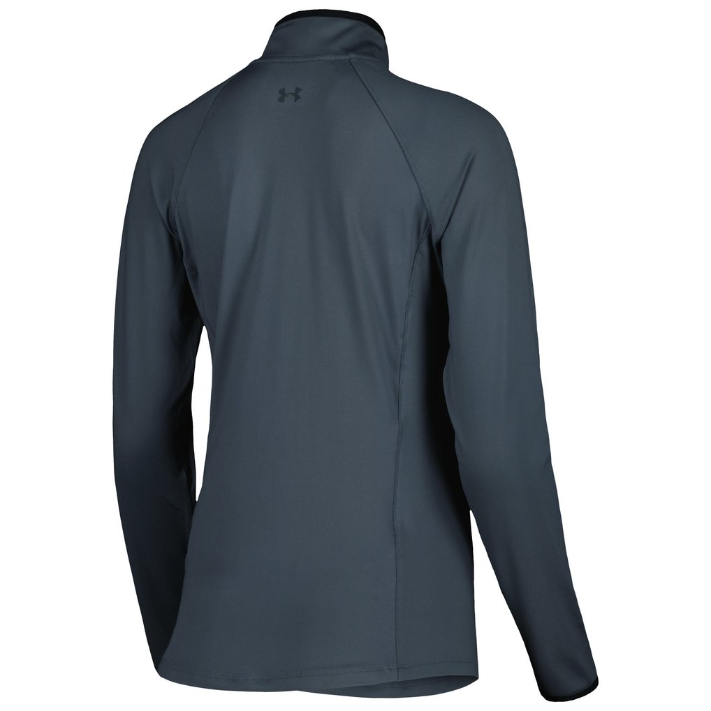 3M Open Under Armour Women's T2 Green Half-Zip Raglan Top - Gray
