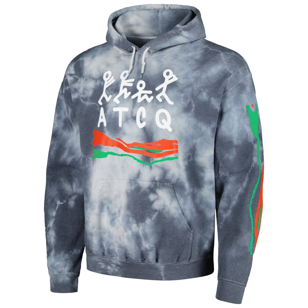 A Tribe Called Quest Washed Stick Figure Pullover Hoodie - Navy