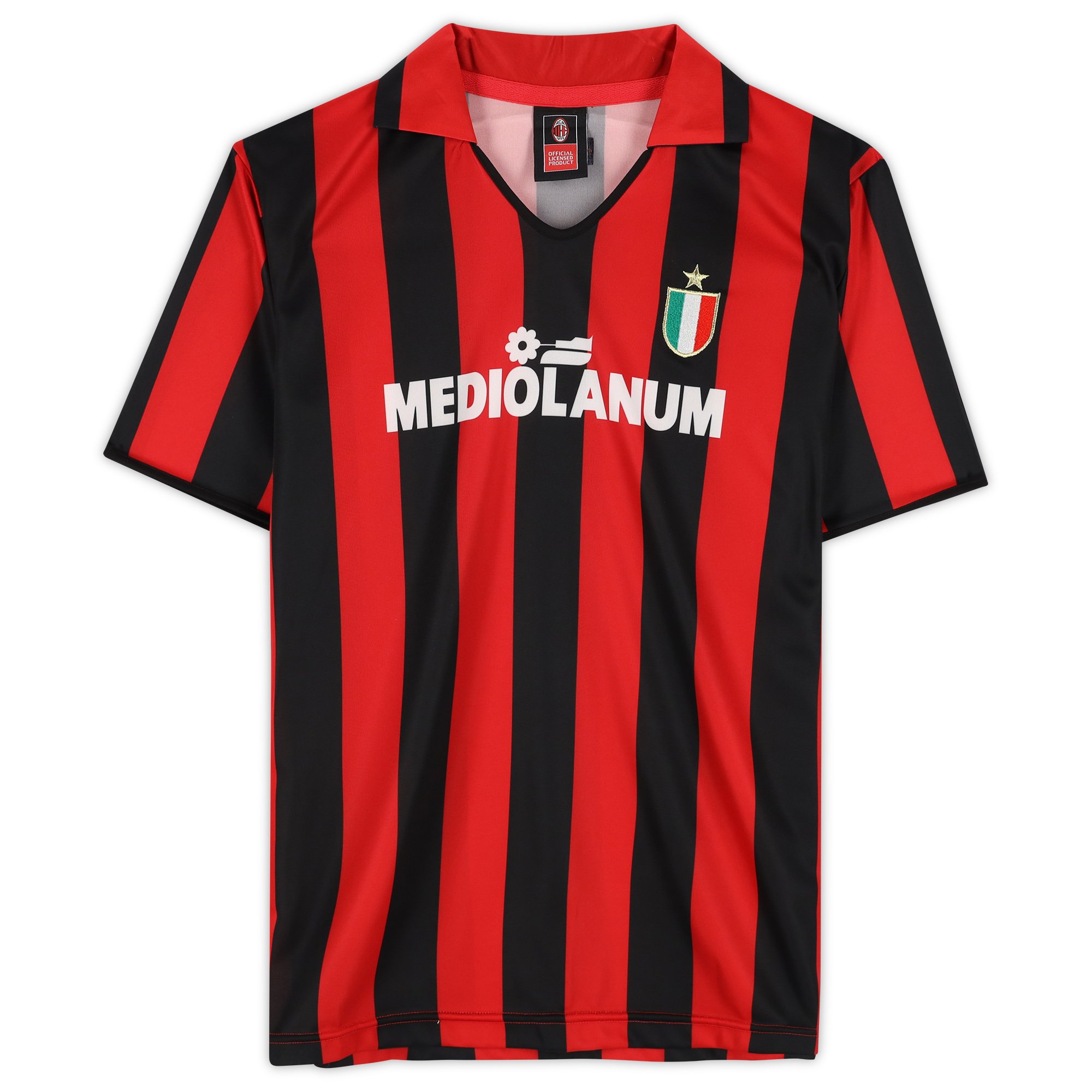 Marco Van Basten AC Milan Icons Shop Limited Autographed Home Jersey