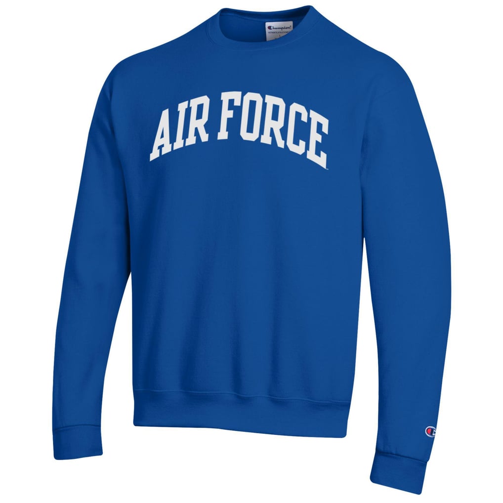  Air Force Falcons Champion Basic Arch Fleece Pullover Sweatshirt - Royal