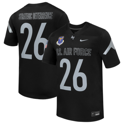 #26 Air Force Falcons Nike 2026 Rivalry Collection Replica Football Jersey - Black