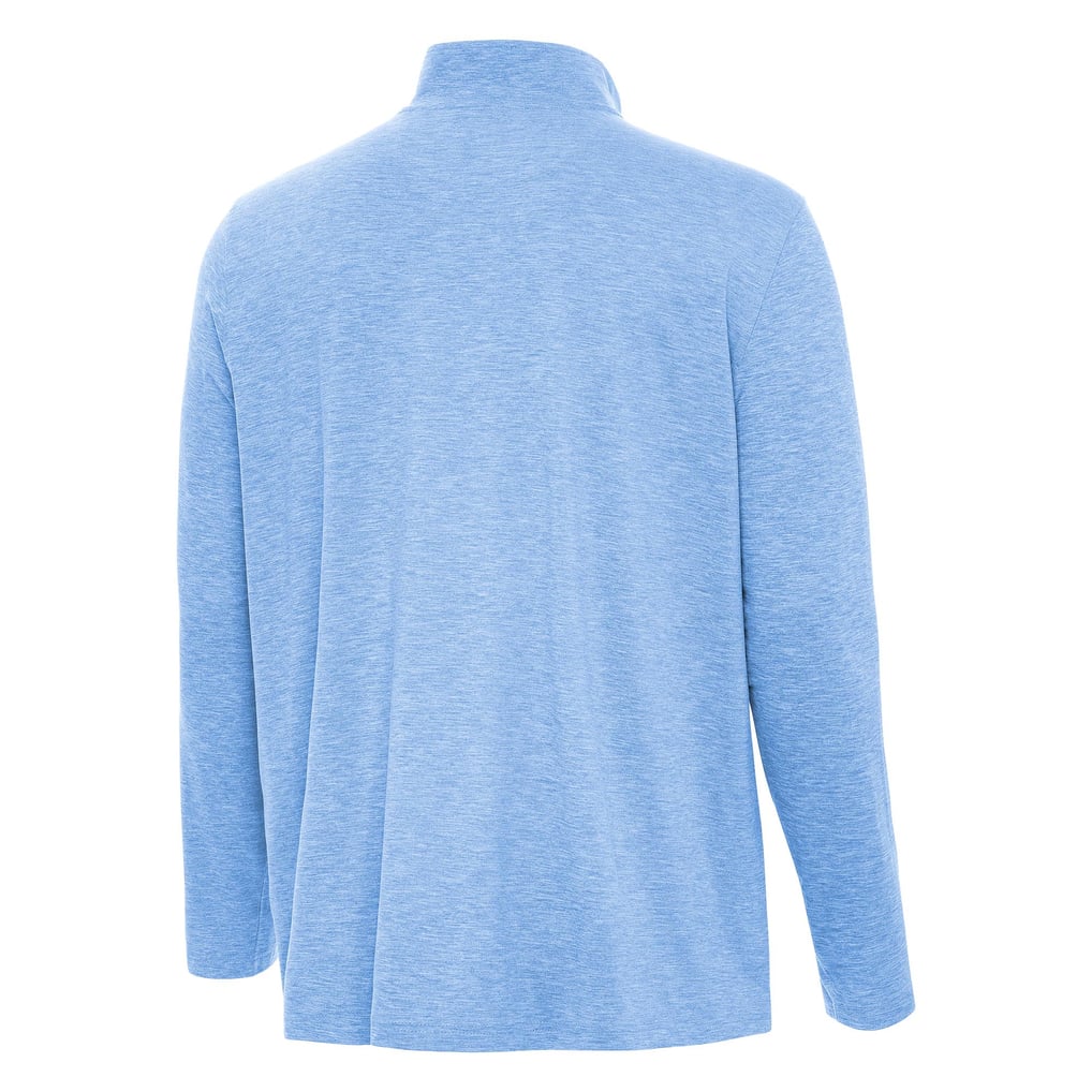 Air Force Antigua Hunk Quarter-Zip Pullover - Heather Powder Blue