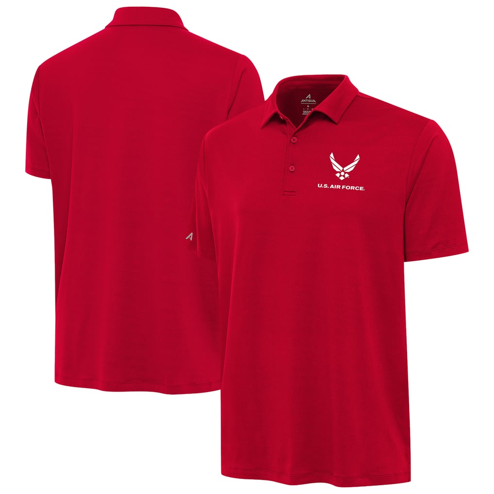 Air Force Antigua Reprocess Polo - Red
