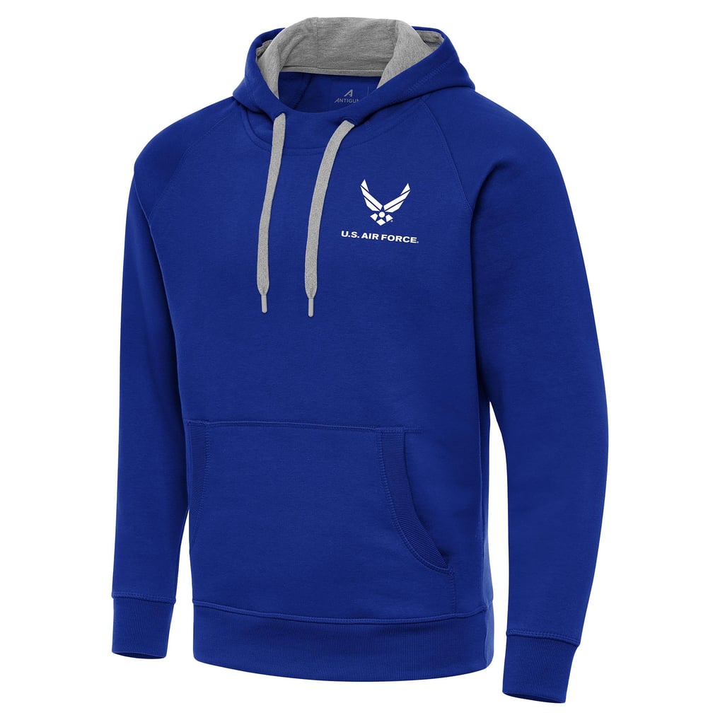 Air Force Antigua Victory Pullover Hoodie - Royal