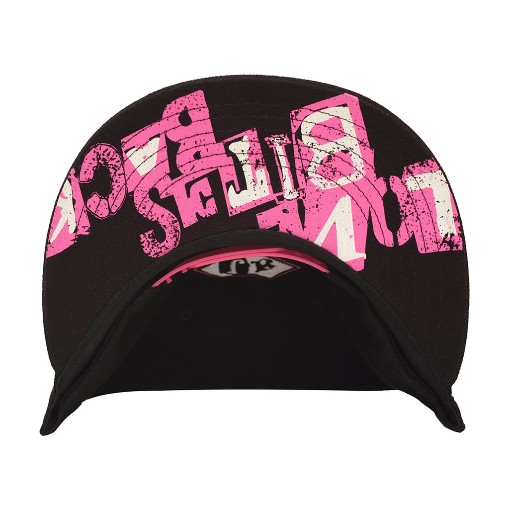 AJ Lee Spider Logo Snapback Hat - Black