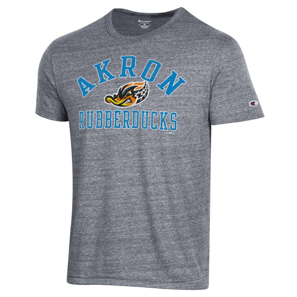 Akron RubberDucks Champion Ultimate Tri-Blend T-Shirt - Gray