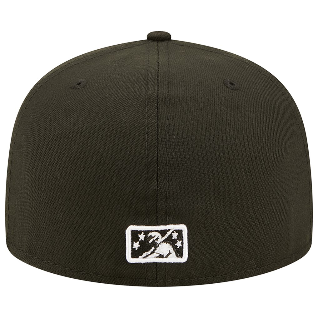 Akron RubberDucks New Era Black Tyrites Theme Night 59FIFTY Fitted Hat - Black