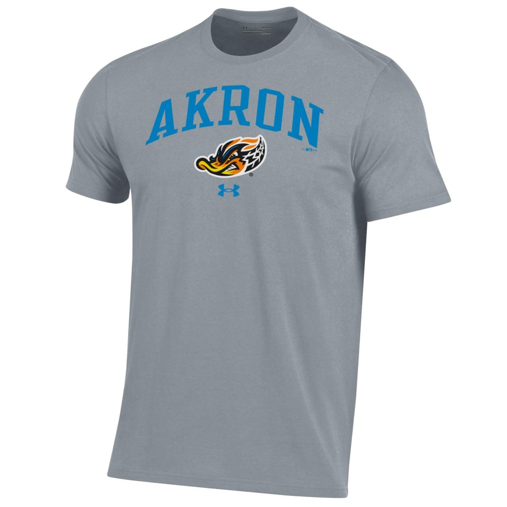Akron RubberDucks Under Armour Performance T-Shirt - Gray