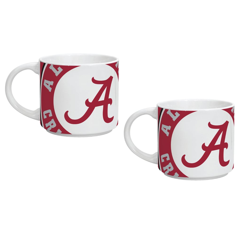 Alabama Crimson Tide Indigo Falls Two Pack 14oz. Stackable Mug Set