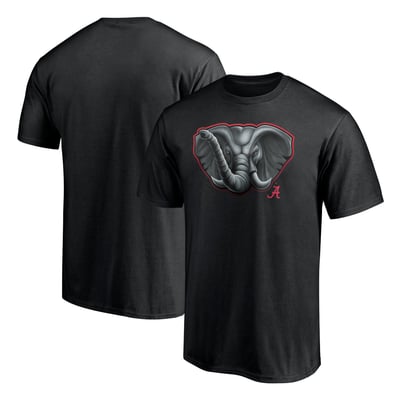  Alabama Crimson Tide Midnight Mascot T-Shirt - Black