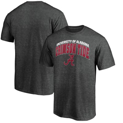  Alabama Crimson Tide Steady T-Shirt - Charcoal