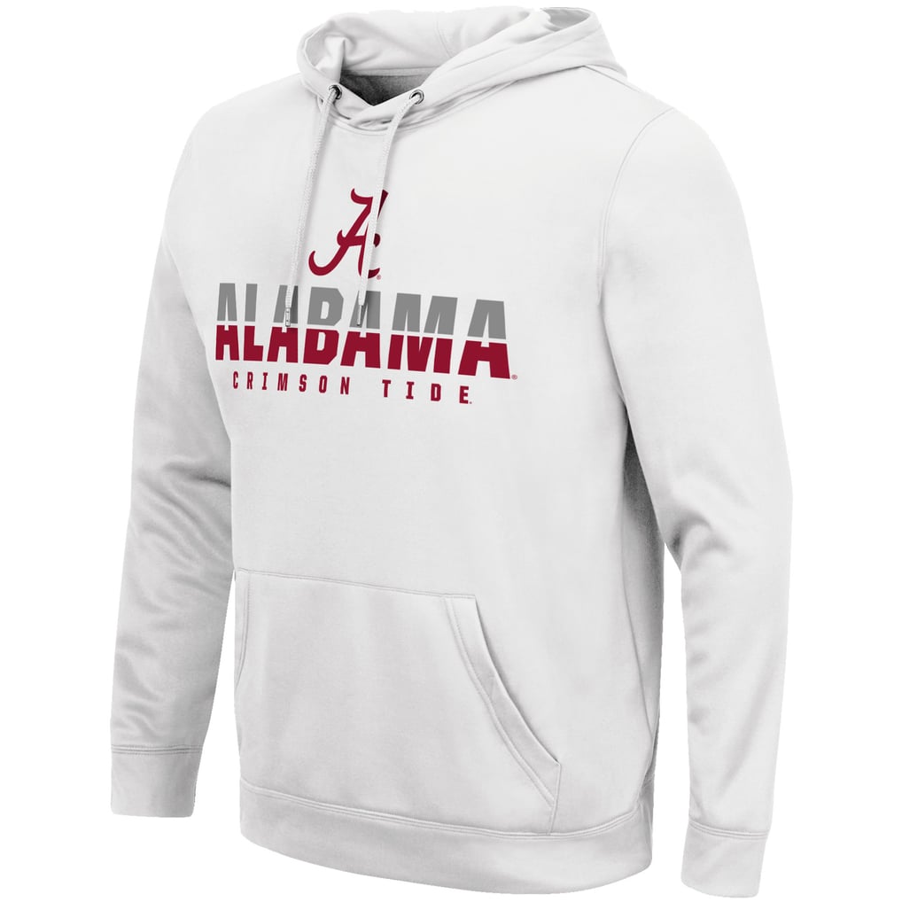 Alabama Crimson Tide Colosseum Lantern Pullover Hoodie - White