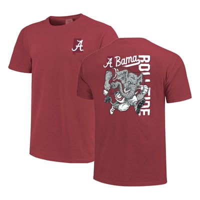 Alabama Crimson Tide Sketched Mascot Comfort Colors T-Shirt - Crimson