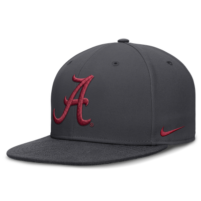 Alabama Crimson Tide Nike Pro Dri-FIT Fitted Hat - Anthracite