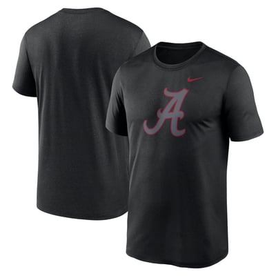 Alabama Crimson Tide Nike Color Pop Logo Legend Performance T-Shirt - Black