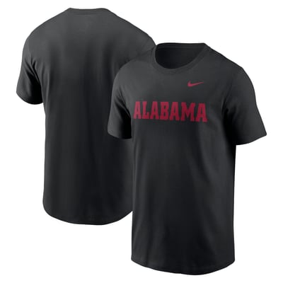 Alabama Crimson Tide Nike Primetime Wordmark T-Shirt - Black