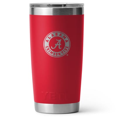 Alabama Crimson Tide YETI 20oz. Rambler Tumbler with MagSlider Lid