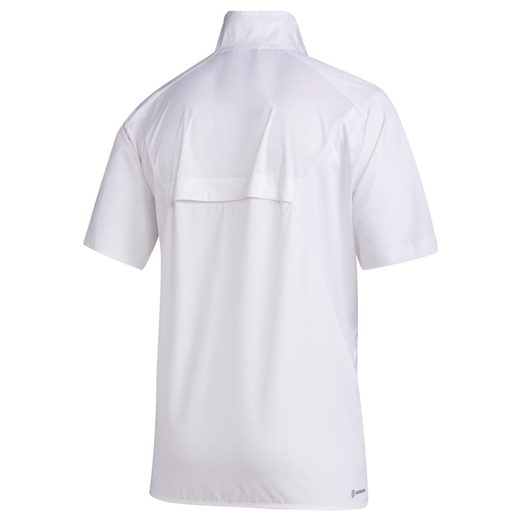 Alabama State Hornets adidas Sideline Short Sleeve Quarter-Zip Pullover Top - White
