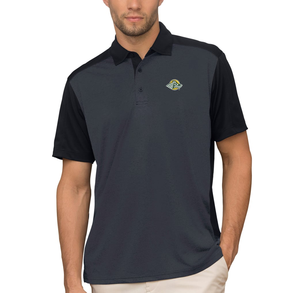 Alaska Anchorage Seawolves Vansport Two-Tone Polo - Anthracite