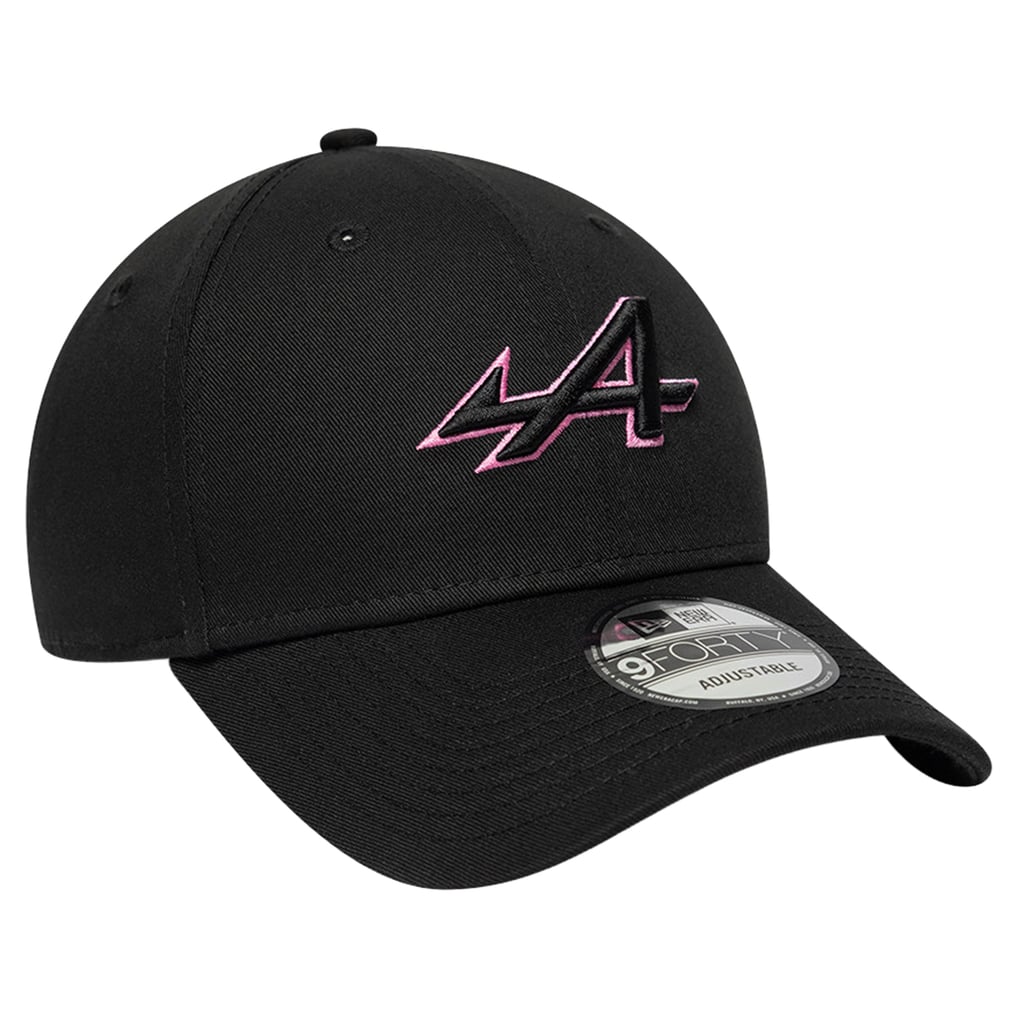 Alpine New Era Unisex Essential 9FORTY Adjustable Hat - Black