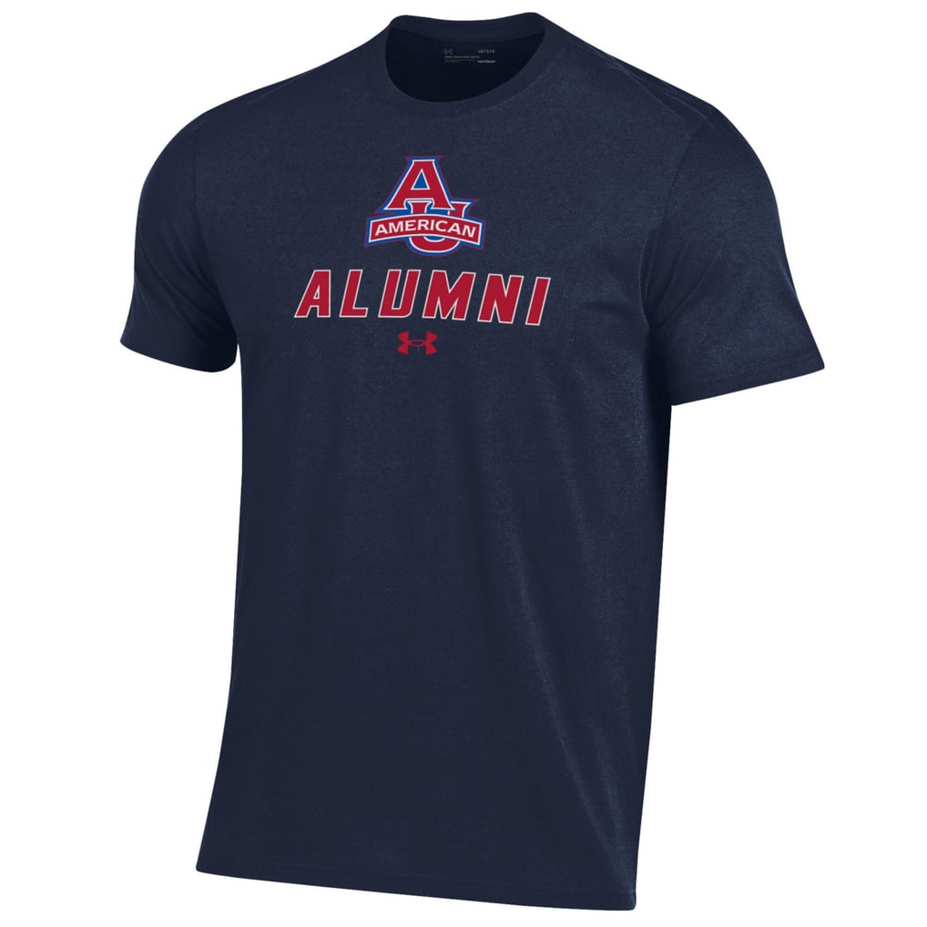  American University Eagles Under Armour Alumni Performance T-Shirt - Navy