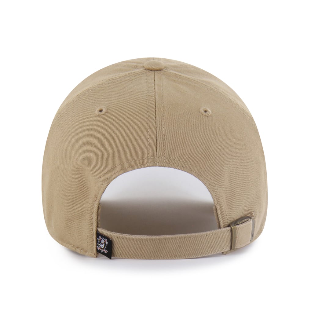  Anaheim Ducks '47 Logo Clean Up Adjustable Hat - Khaki