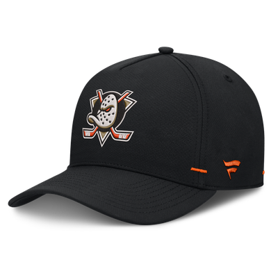 Anaheim Ducks Fanatics Authentic Pro Rink Bar Tacks A-Frame Adjustable Hat - Black