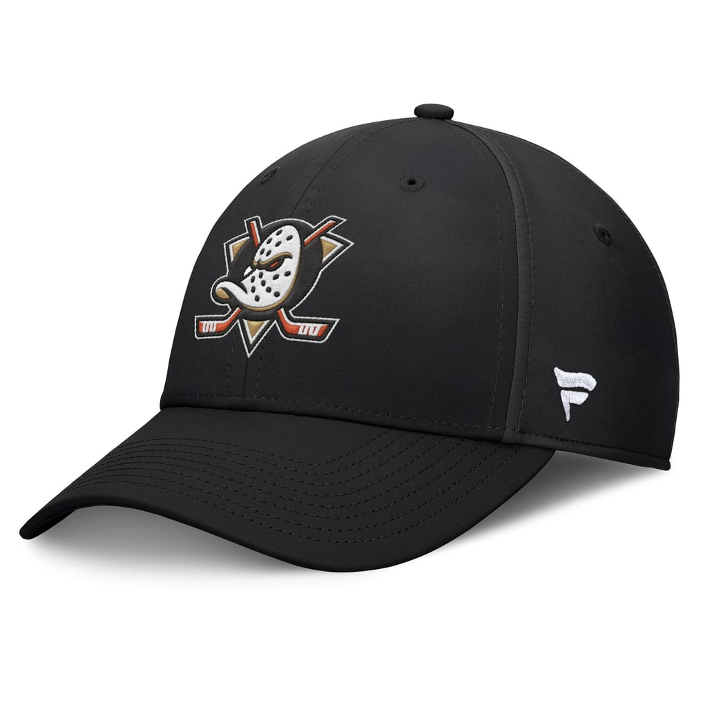 Anaheim Ducks Fanatics Core Primary Logo Flex Hat - Black