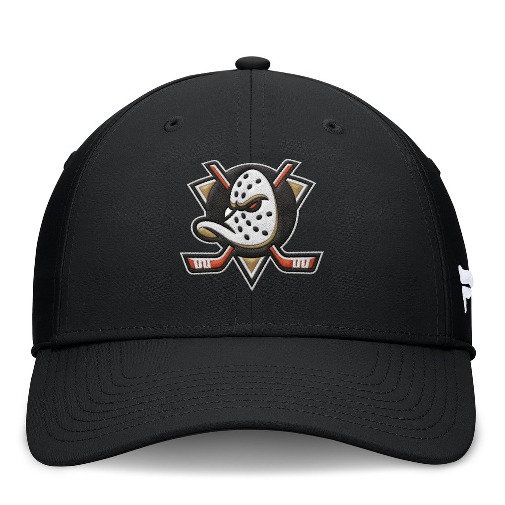 Anaheim Ducks Fanatics Core Primary Logo Flex Hat - Black