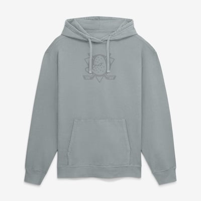 Anaheim Ducks Fanatics Washed Fleece Hoodie - Gray