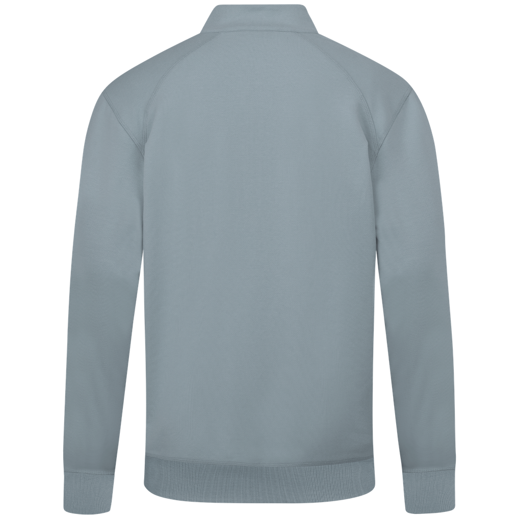 Anaheim Ducks Levelwear Upright Tri-Blend Quarter-Zip Pullover - Gray