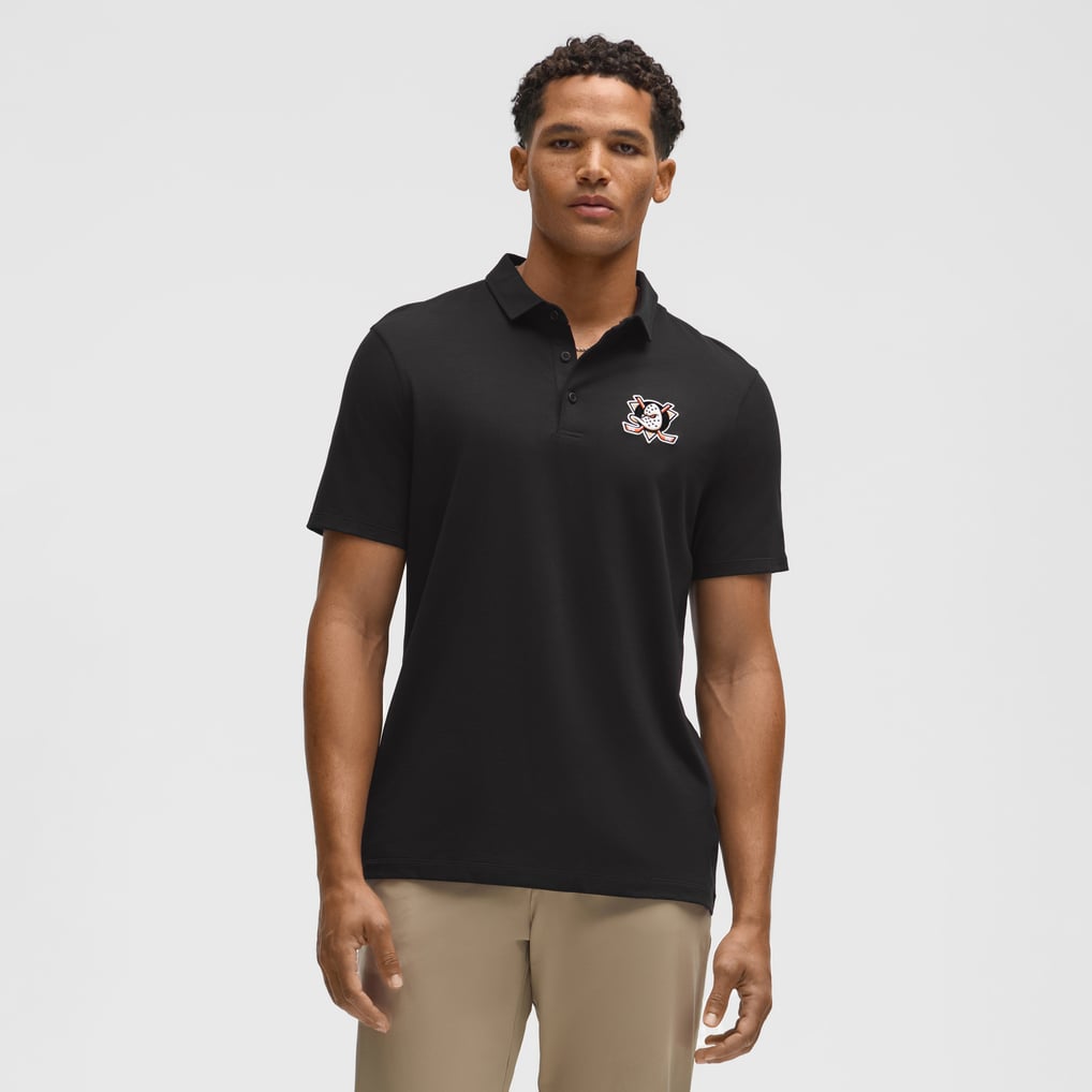 Anaheim Ducks lululemon Evolution Polo - Black