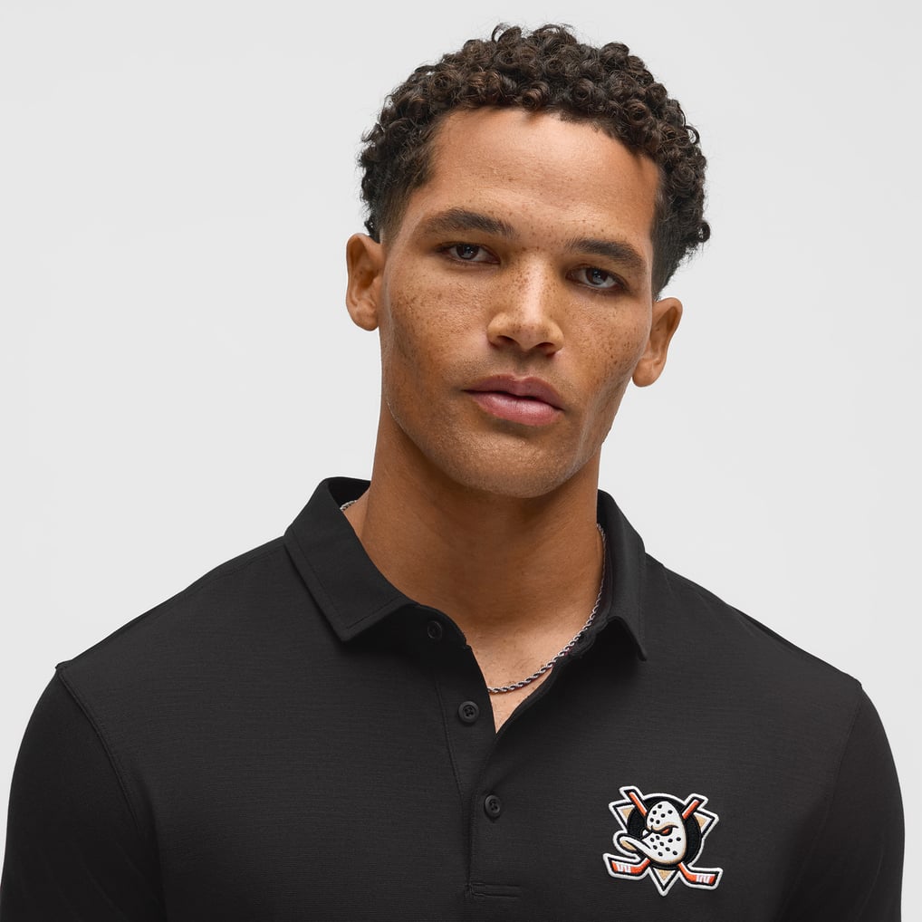 Anaheim Ducks lululemon Evolution Polo - Black