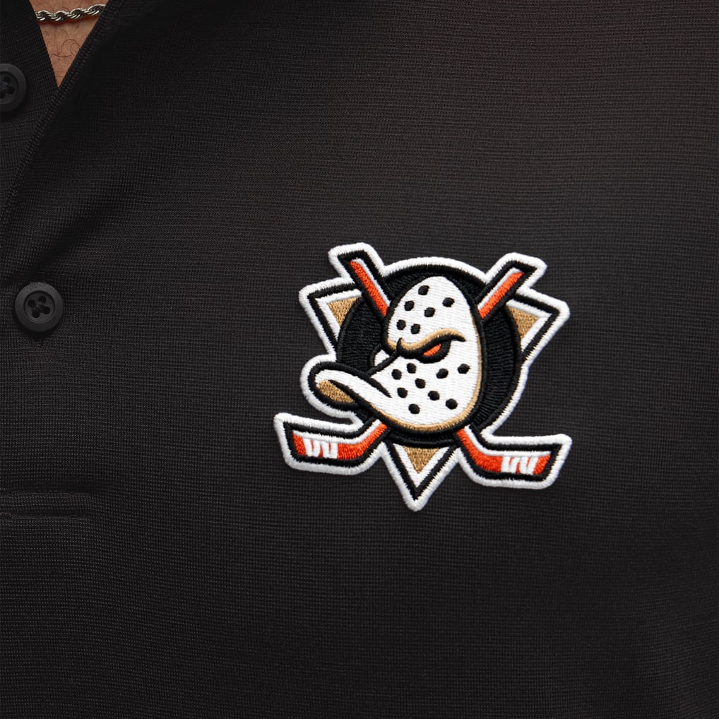 Anaheim Ducks lululemon Evolution Polo - Black