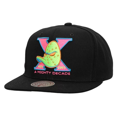 Anaheim Ducks Mitchell & Ness Summer Nights Snapback Hat - Black