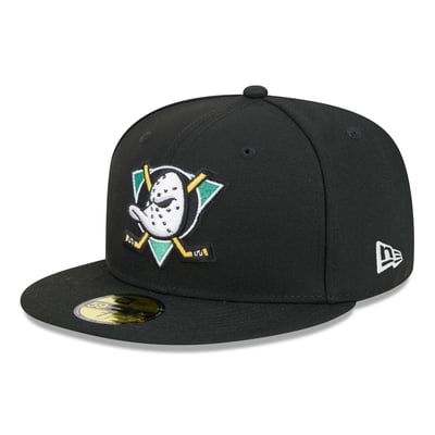  Anaheim Ducks New Era Core 59FIFTY Fitted Hat - Black