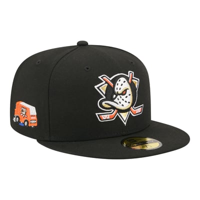  Anaheim Ducks New Era Zamboni 59FIFTY Fitted Hat - Black