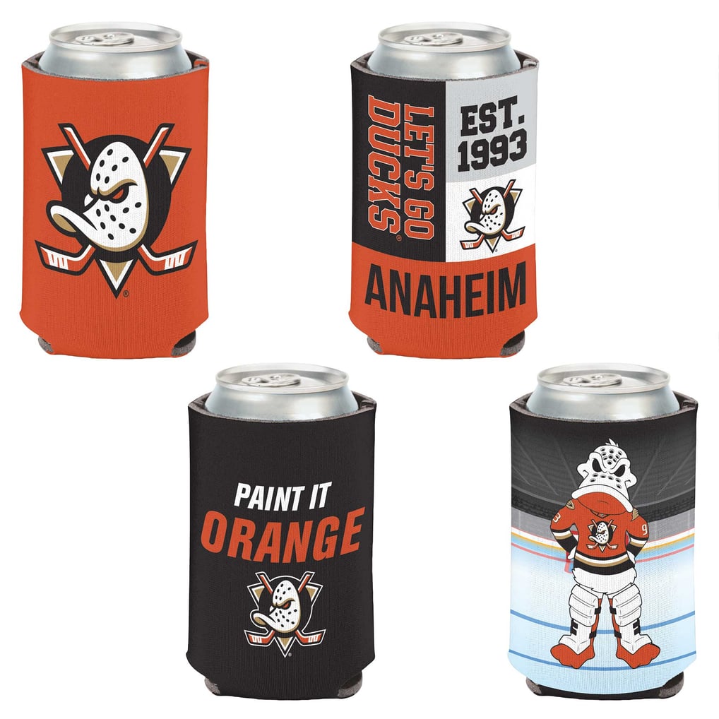 Anaheim Ducks WinCraft 4-Pack 12oz. Can Cooler Set
