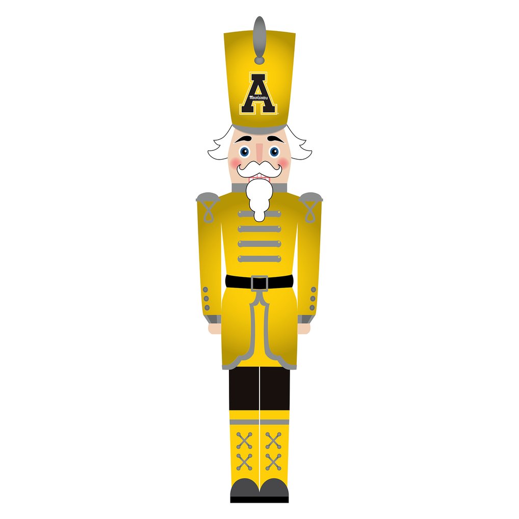 Appalachian State Mountaineers 46" Nutcracker Leaner