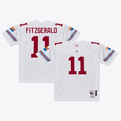 Larry Fitzgerald Arizona Cardinals Mitchell & Ness 2004 Authentic Throwback Jersey - White