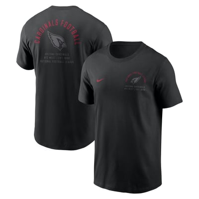 Arizona Cardinals Nike Split Logo T-Shirt - Black