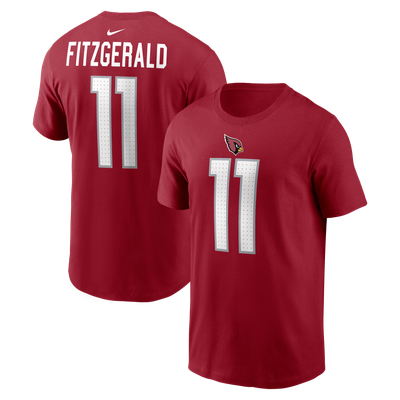 Larry Fitzgerald Arizona Cardinals Nike Retired Name & Number T-Shirt - Cardinal