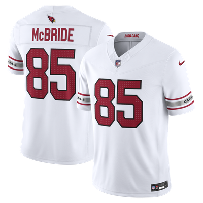 Trey McBride Arizona Cardinals Nike Vapor F.U.S.E. Stitched Limited Jersey - White