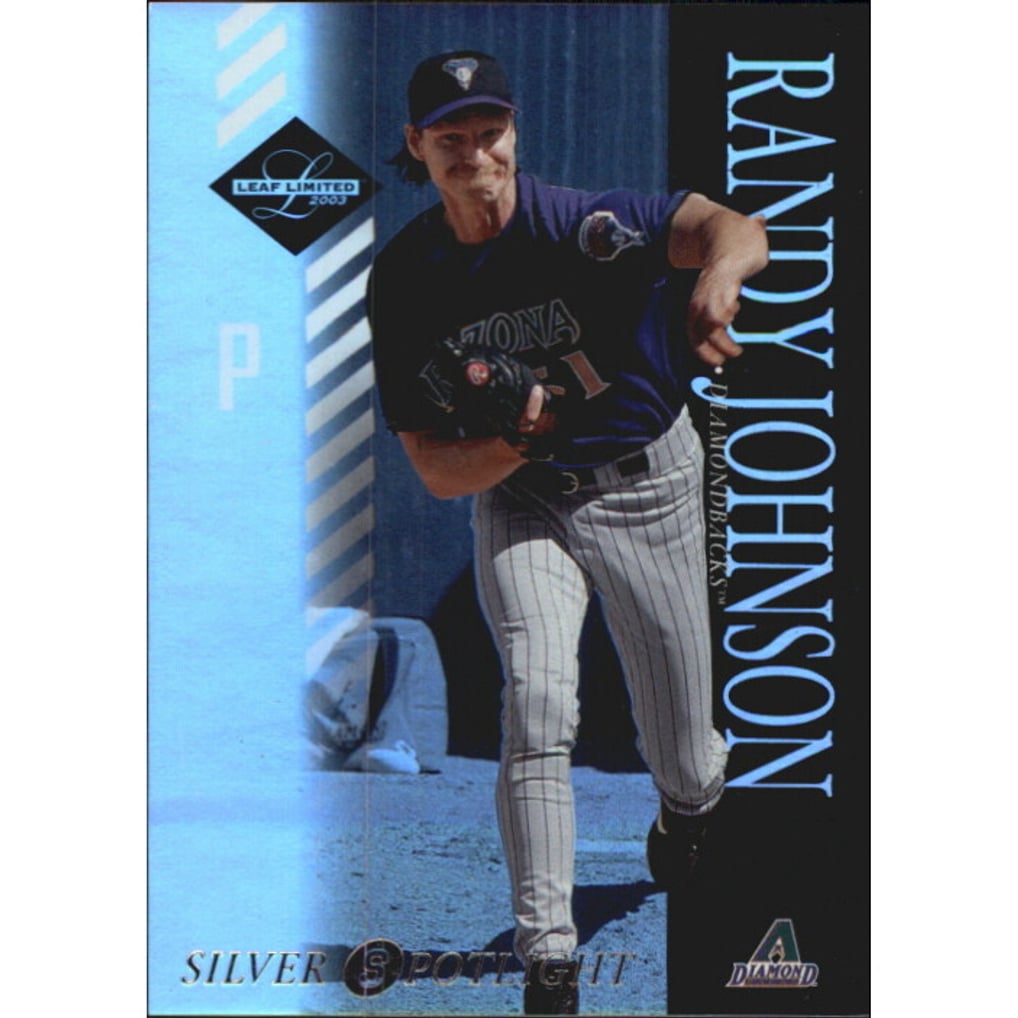 2003 Leaf Limited Silver Spotlight #79 R.Johnson D'backs A