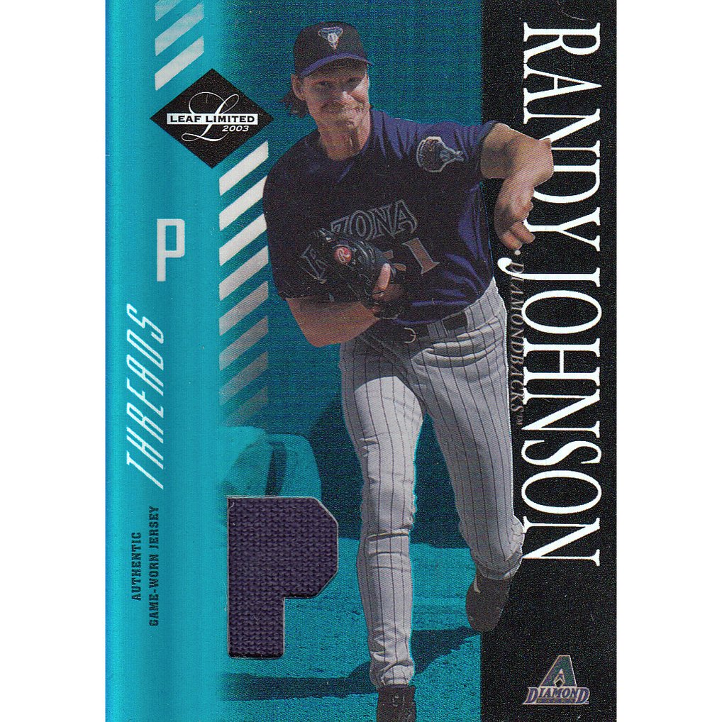 2003 Leaf Limited Threads Position #79 R.Johnson D'backs A