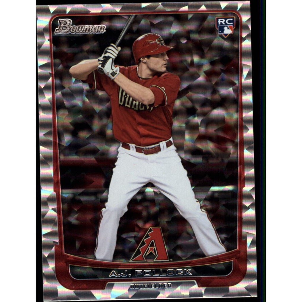 2012 Bowman Draft Silver Ice #9 A.J. Pollock