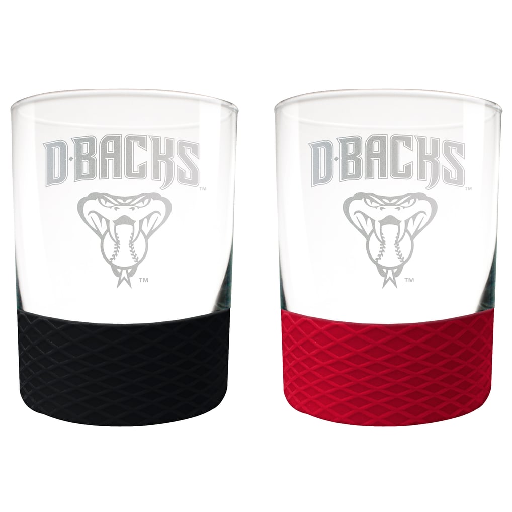 Arizona Diamondbacks 14oz. Commissioner Rocks Glass Two-Piece Set