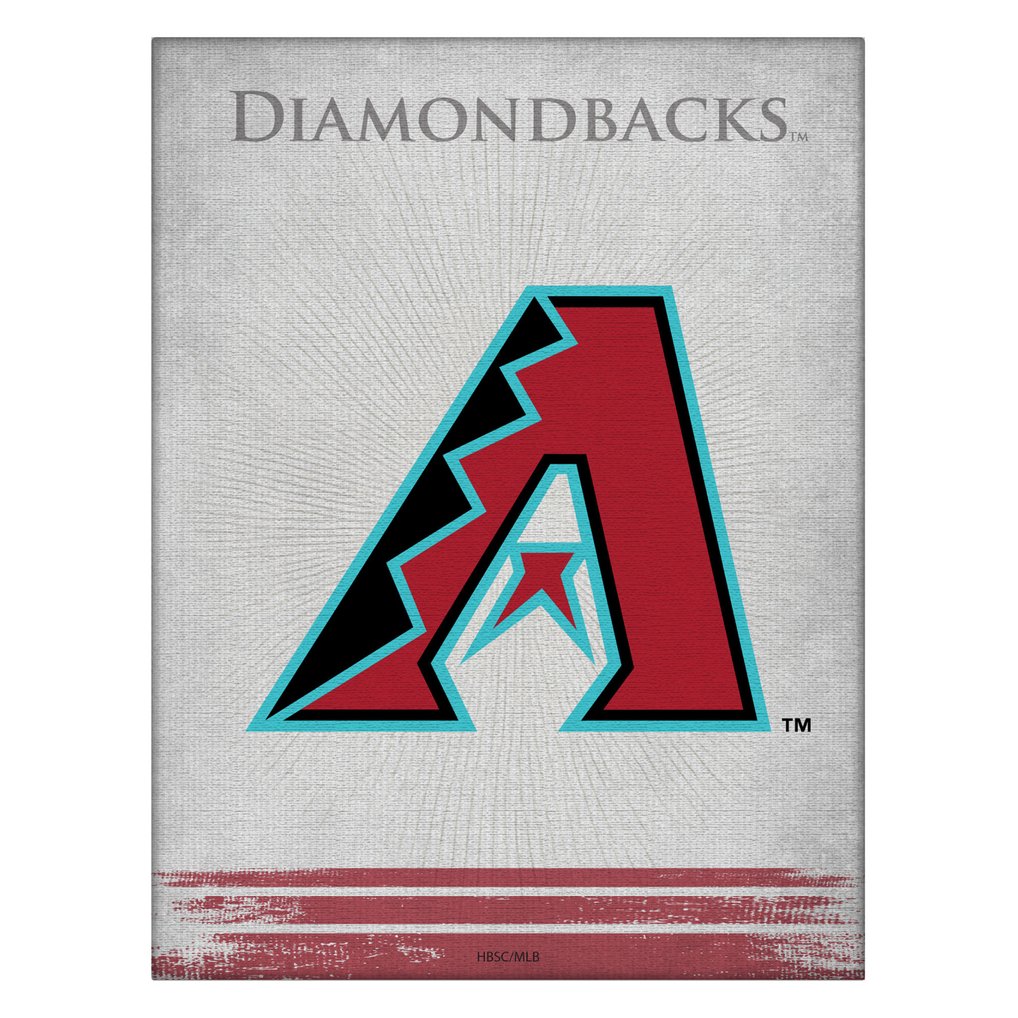 Arizona Diamondbacks 15" x 20" Splash Canvas Wall Art