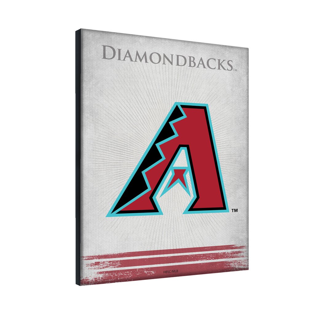 Arizona Diamondbacks 15" x 20" Splash Canvas Wall Art